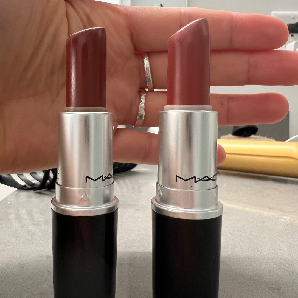 MAC Cosmetics pair of lipsticks